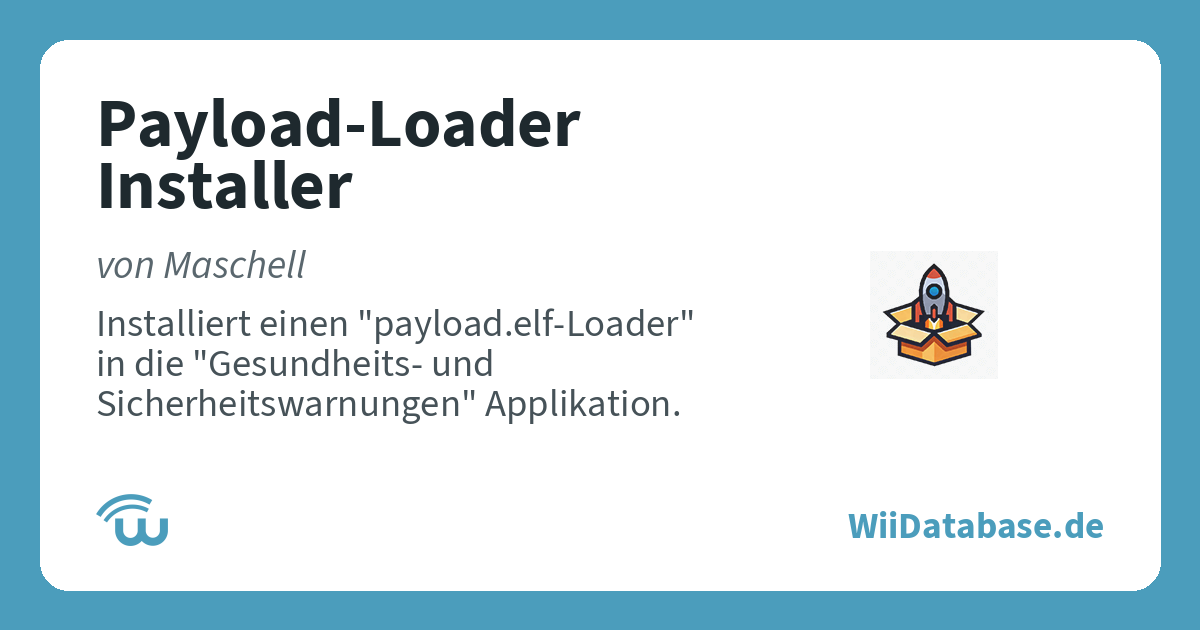 Payload-Loader Installer – WiiDatabase